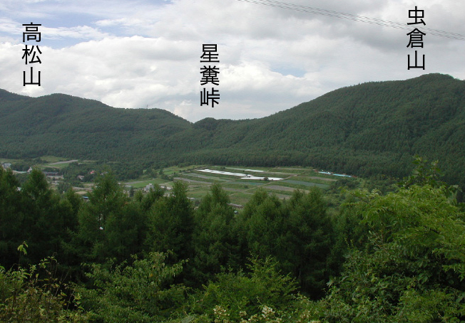 高松山・星糞峠・虫倉山