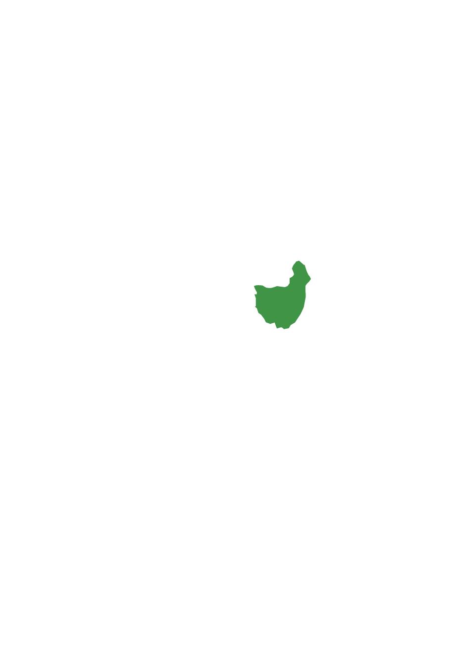 長和町の場所を示す長野県地図